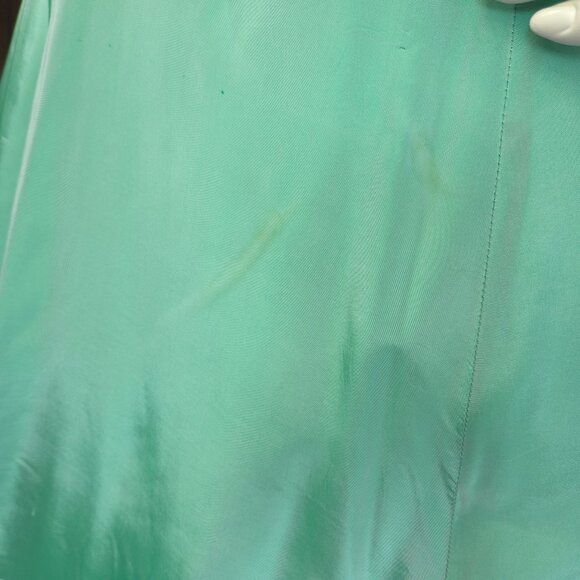 Vintage 1950s Aqua Mint Evening Gown – Custom Couture Style - Picture 13 of 13